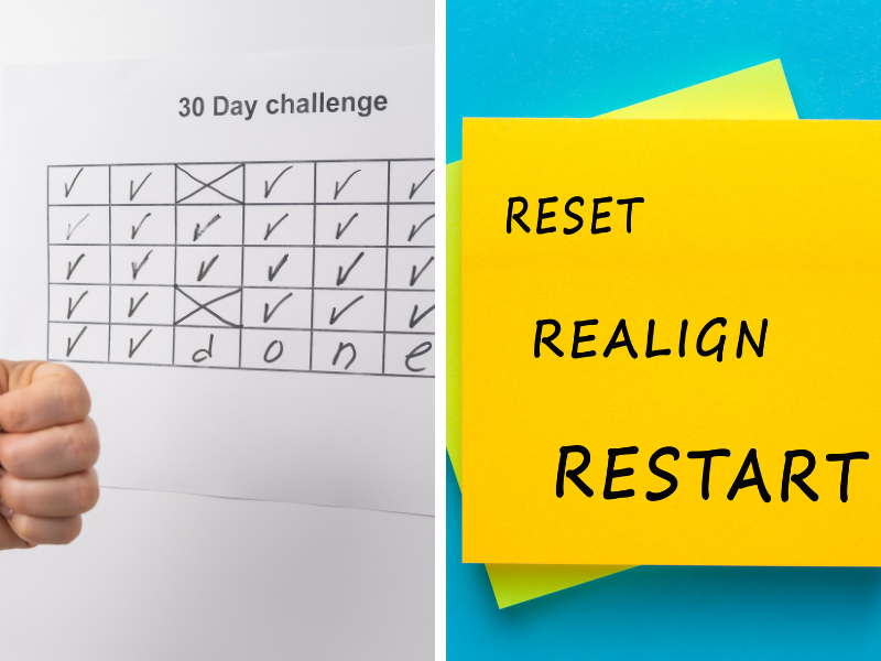 30 Days money reset challenge